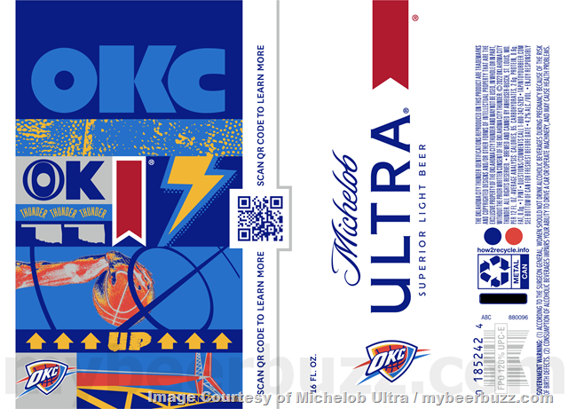 Michelob Ultra Adding NBA Team 25oz Cans Michelob Ultra Adding NBA Team 25oz Cans