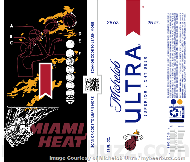 Michelob Ultra Adding NBA Team 25oz Cans Michelob Ultra Adding NBA Team 25oz Cans