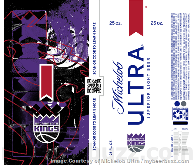 Michelob Ultra Adding NBA Team 25oz Cans Michelob Ultra Adding NBA Team 25oz Cans