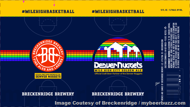 Breckenridge & Denver Nuggets Team Up For Mile High City Golden Ale Breckenridge & Denver Nuggets Team Up For Mile High City Golden Ale