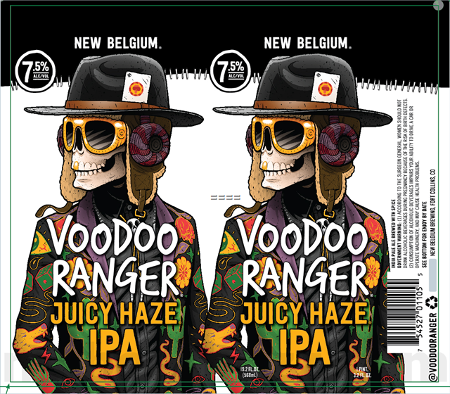 New Belgium Working On Voodoo Ranger Punch Force / Fruit Force / Juicy Haze IPA New Belgium Working On Voodoo Ranger Punch Force / Fruit Force / Juicy Haze IPA
