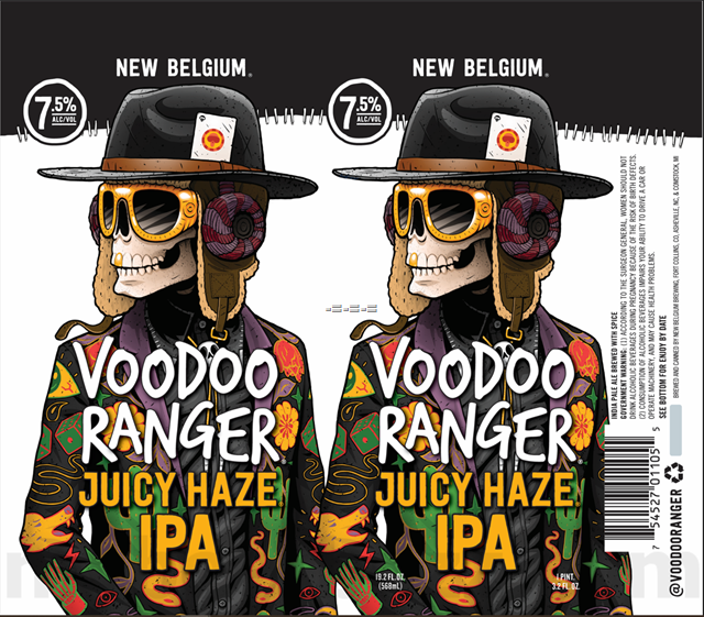 New Belgium Working On Voodoo Ranger Punch Force / Fruit Force / Juicy Haze IPA New Belgium Working On Voodoo Ranger Punch Force / Fruit Force / Juicy Haze IPA
