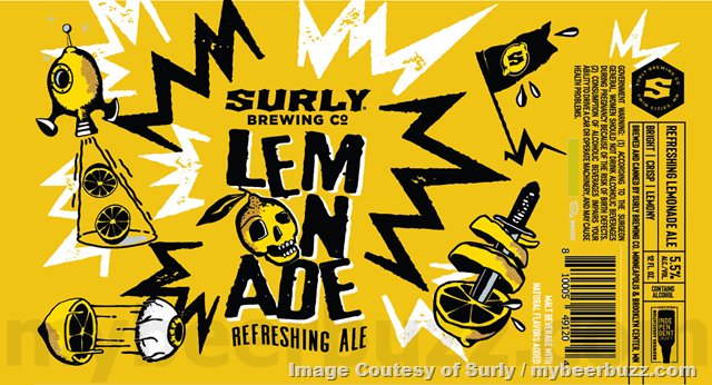 Surly Adding Lemonade Supreme & Lemonade Refreshing Ale Surly Adding Lemonade Supreme & Lemonade Refreshing Ale