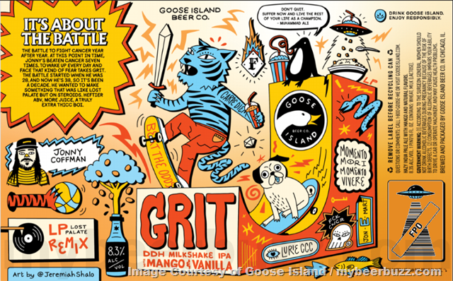 Goose Island Adding Finisher For Chicago Marathon & Grit Milkshake IPA Goose Island Adding Finisher For Chicago Marathon & Grit Milkshake IPA