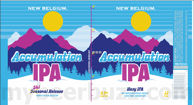 New Belgium Accumulation IPA Returning As Ski-sonal Release New Belgium Accumulation IPA Returning As Ski-sonal Release