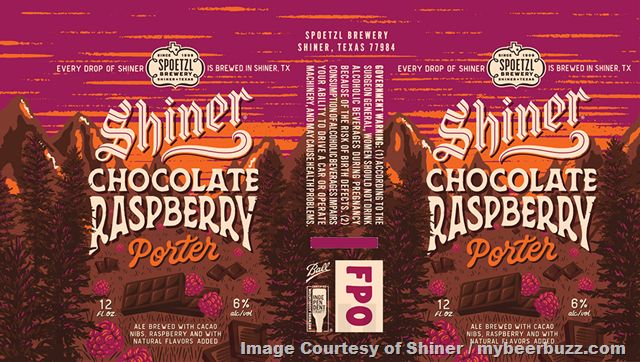 Shiner Adding Vanilla Cold Brew & Chocolate Raspberry Porter Shiner Adding Vanilla Cold Brew & Chocolate Raspberry Porter