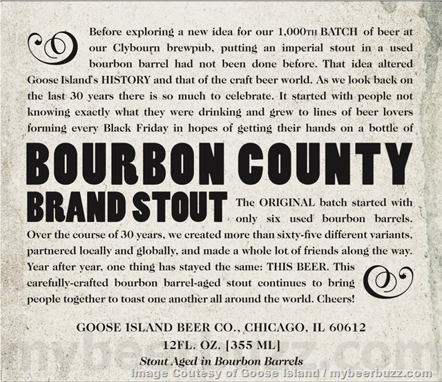 Goose Island 2022 Bourbon County Brand Stout Heading To 12oz Bottles Goose Island 2022 Bourbon County Brand Stout Heading To 12oz Bottles