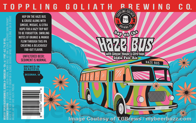 Toppling Goliath Adding Seismic Sue, Hop On The Haze Bus & Bramble Assassin Toppling Goliath Adding Seismic Sue, Hop On The Haze Bus & Bramble Assassin