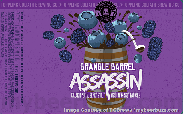 Toppling Goliath Adding Seismic Sue, Hop On The Haze Bus & Bramble Assassin Toppling Goliath Adding Seismic Sue, Hop On The Haze Bus & Bramble Assassin