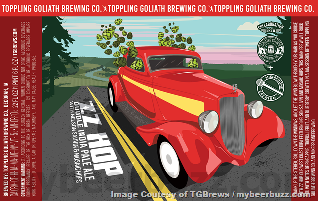 Toppling Goliath Adding Seismic Sue, Hop On The Haze Bus, ZZ Hop & Bramble Assassin Toppling Goliath Adding Seismic Sue, Hop On The Haze Bus, ZZ Hop & Bramble Assassin