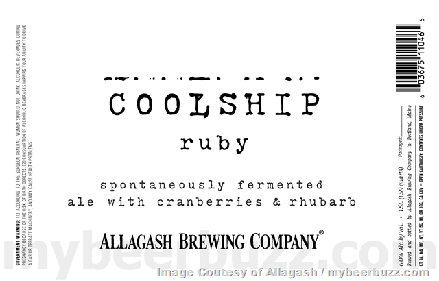 Allagash Adding Coolship Ruby Allagash Adding Coolship Ruby