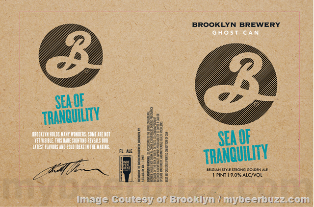 Brooklyn Brewery Adding Electric Gold & Sea Of Tranquility to Ghost Can Series Brooklyn Brewery Adding Electric Gold & Sea Of Tranquility to Ghost Can Series