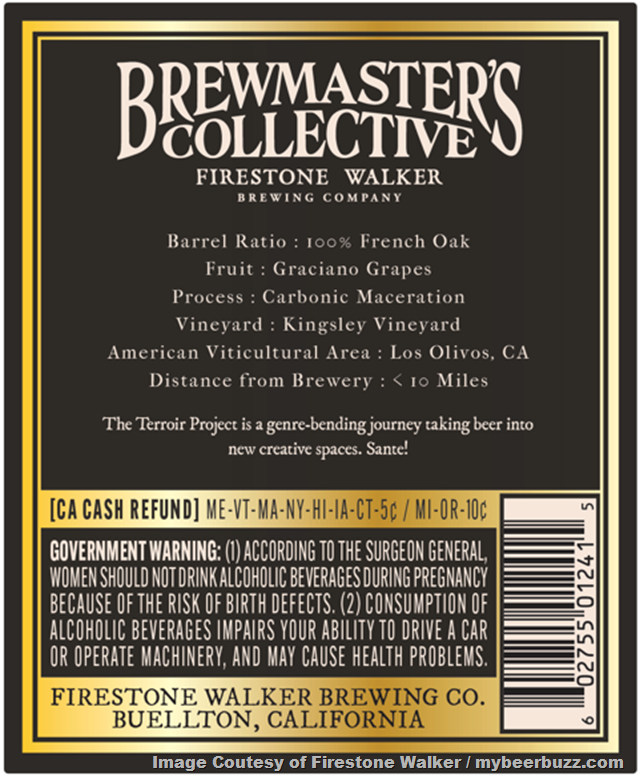 Firestone Walker Adding Cal Poly Gold & Brewmaster’s Collective Terroir Cinq Firestone Walker Adding Cal Poly Gold & Brewmaster’s Collective Terroir Cinq