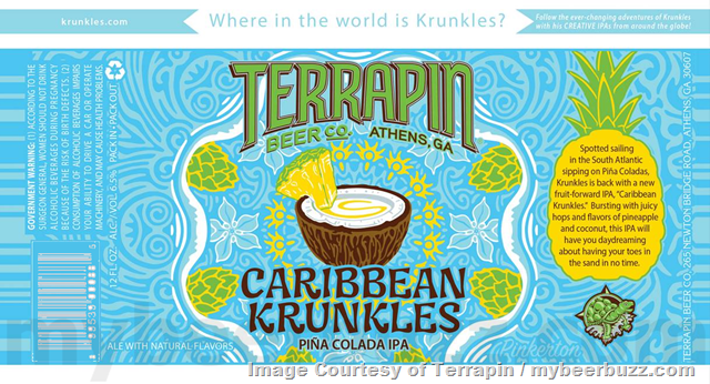 Caribbean Krunkles Piña Colada IPA Caribbean Krunkles Piña Colada IPA