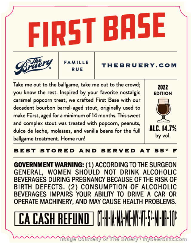 The Bruery Adding First Base & Turf Club The Bruery Adding First Base & Turf Club