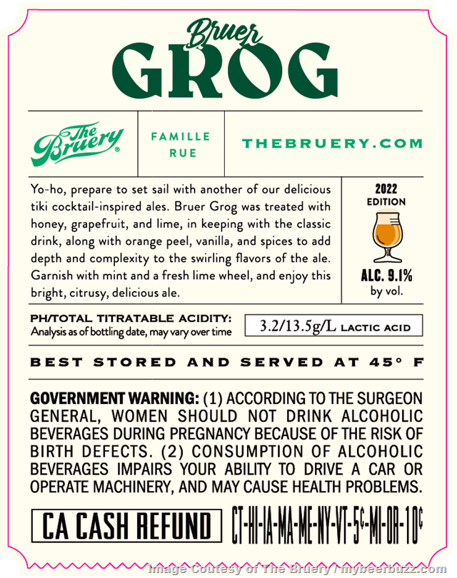 Bruery Terreux Working On Bruer Grog Bruery Terreux Working On Bruer Grog