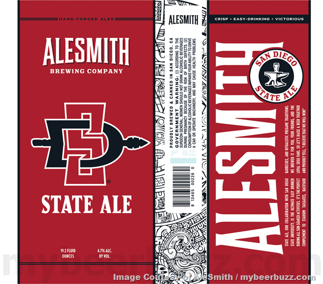 AleSmith & San Diego State Team Up For State Ale AleSmith & San Diego State Team Up For State Ale