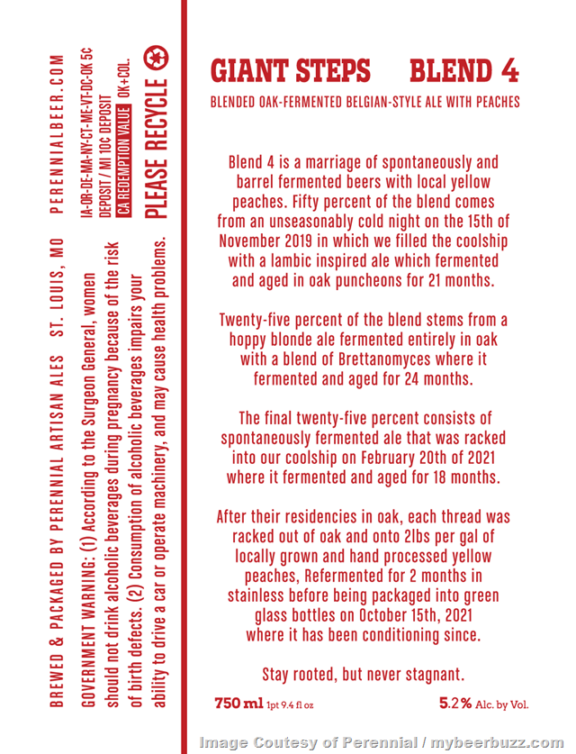 Perennial Artisan Ales Adding Hotel Lobby Party / Got The Life / Giant Steps Blend 4 Perennial Artisan Ales Adding Hotel Lobby Party / Got The Life / Giant Steps Blend 4