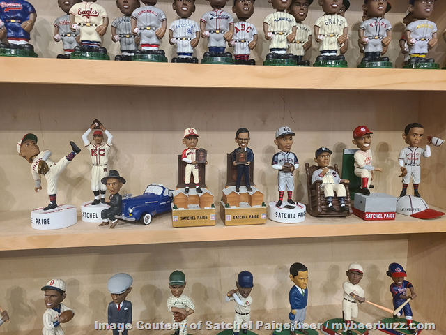 Satchel Paige Beer and Talking Baseball Bobblehead Series Unveiled Satchel Paige Beer and Talking Baseball Bobblehead Series Unveiled