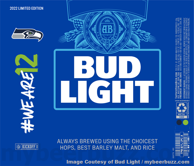 Bud Light Adding 2022 Limited Edition NFL Kickoff Cans Bud Light Adding 2022 Limited Edition NFL Kickoff Cans