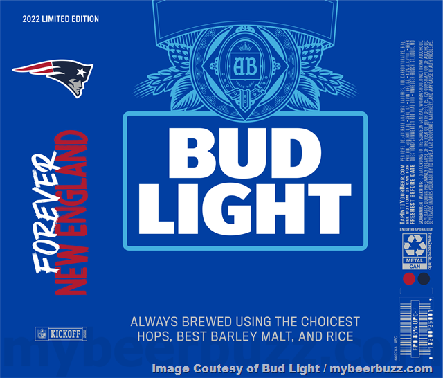 Bud Light Adding 2022 Limited Edition NFL Kickoff Cans Bud Light Adding 2022 Limited Edition NFL Kickoff Cans