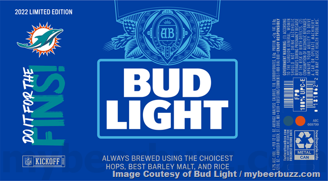 Bud Light Adding 2022 Limited Edition NFL Kickoff Cans Bud Light Adding 2022 Limited Edition NFL Kickoff Cans