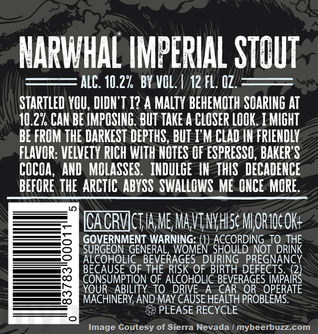 Sierra Nevada Updating 2022 Narwhal Bottles Sierra Nevada Updating 2022 Narwhal Bottles
