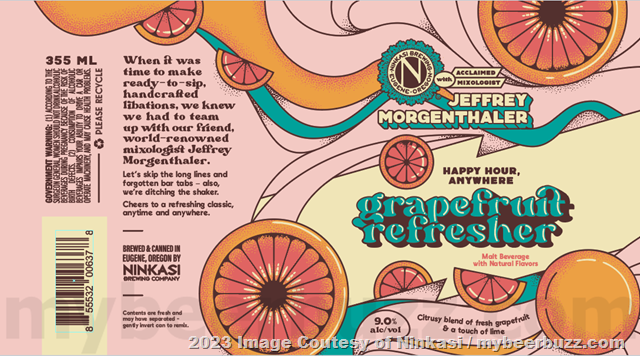 Ninkasi Working On Grapefruit Refresher Collaboration / Sleigh’r 2022 Ninkasi Working On Grapefruit Refresher Collaboration / Sleigh’r 2022