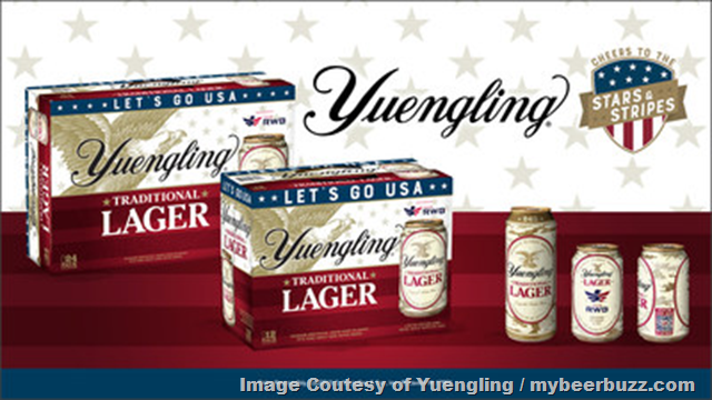 Yuengling Launches Limited-Edition Team Red, White & Blue Camo Cans to Support Veterans Yuengling Launches Limited-Edition Team Red, White & Blue Camo Cans to Support Veterans