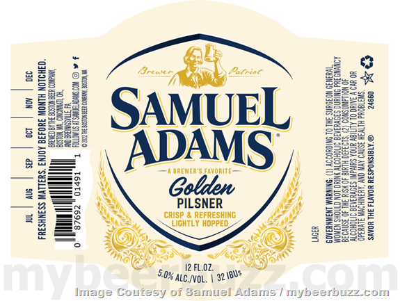 Samuel Adams Golden Pilsner Returning In Cans & Bottles Samuel Adams Golden Pilsner Returning In Cans & Bottles