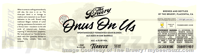 The Bruery Adding Pourly Written, White Chocolate Peanut Butter Cup, Onus On Us, Spontanaheim & All The Cows The Bruery Adding Pourly Written, White Chocolate Peanut Butter Cup, Onus On Us, Spontanaheim & All The Cows