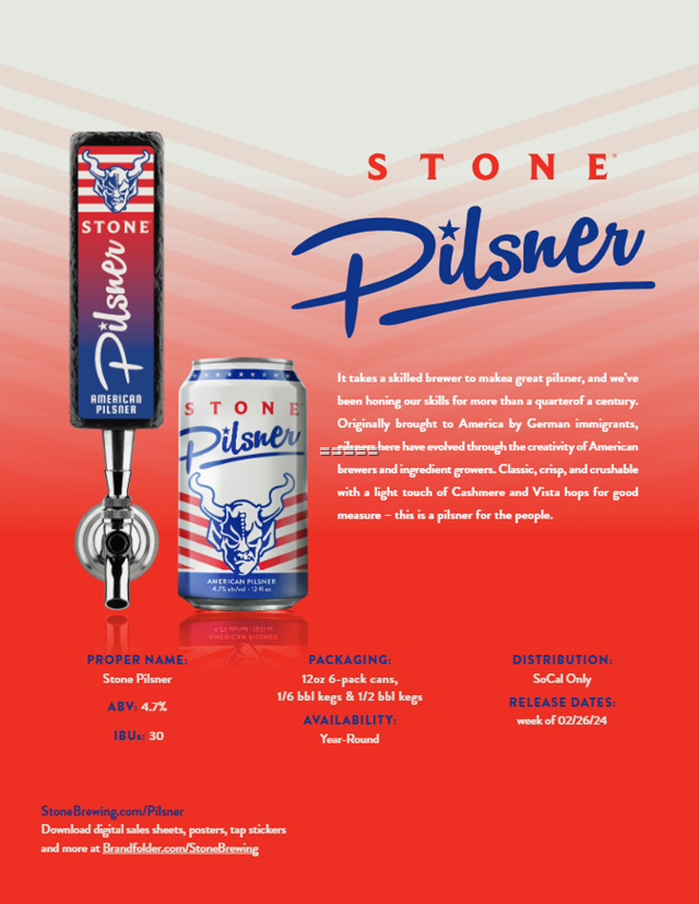 Stone Brewing Adding Stone Pilsner Stone Brewing Adding Stone Pilsner
