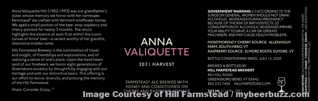 Hill Farmstead Working On Nonconformist, Anna Valiquette 2021 Harvest and Blueberry Raspberry 2020 Harvest Hill Farmstead Working On Nonconformist, Anna Valiquette 2021 Harvest and Blueberry Raspberry 2020 Harvest