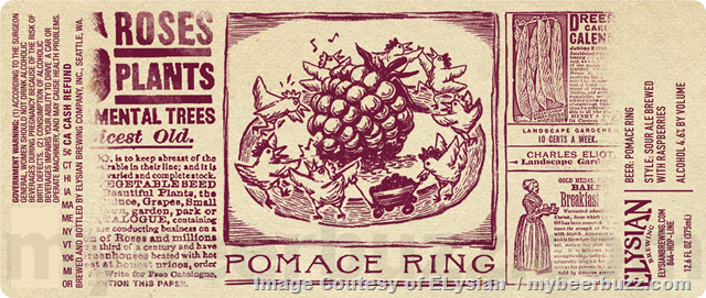Elysian Adding Pomace Ring Sour Ale Elysian Adding Pomace Ring Sour Ale