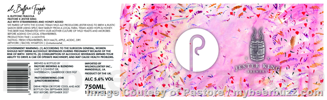 Pastore Brewing & Jester King Team Up For IL Buffone & IL Buffone Fragola Pastore Brewing & Jester King Team Up For IL Buffone & IL Buffone Fragola
