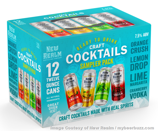New Realm Releasing Tank Dog, West Coast Imperial IPA & RTD Sample Pack New Realm Releasing Tank Dog, West Coast Imperial IPA & RTD Sample Pack