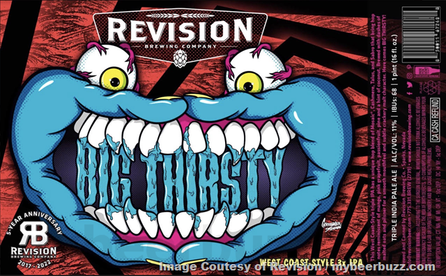 Revision Brewing Adding Lyon’s Brewery Imperial Red IPA Honoring Judy Ashworth / Big Thirsty Revision Brewing Adding Lyon’s Brewery Imperial Red IPA Honoring Judy Ashworth / Big Thirsty