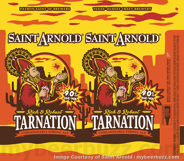 Saint Arnold Adding Tarnation Unreasonably Strong Ale & Harmony Saint Arnold Adding Tarnation Unreasonably Strong Ale & Harmony