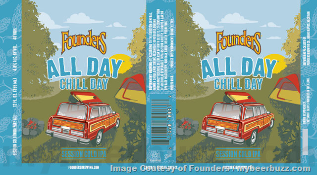 Founders Working On All Day Chill Day Session Cold IPA Founders Working On All Day Chill Day Session Cold IPA