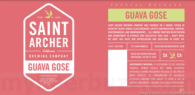 Saint Archer Guava Gose Saint Archer Guava Gose