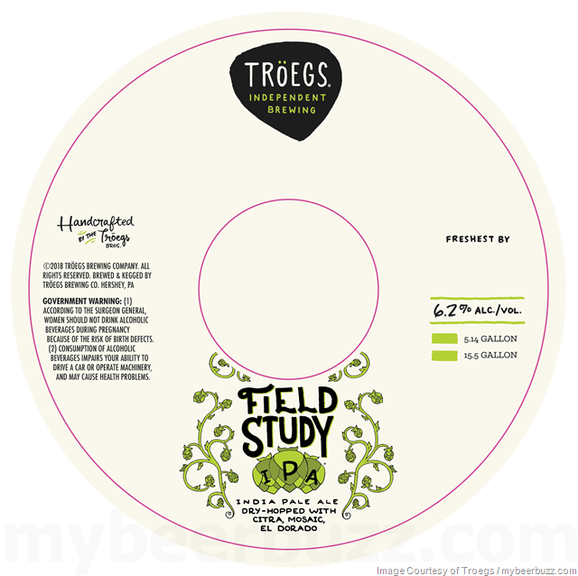 Troegs Field Study IPA Troegs Field Study IPA