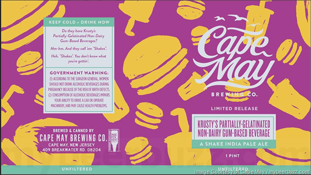 Cape May Krusty’s Partially-Gelatinated Non-Dairy Gum-Based Beverage Cape May Krusty’s Partially-Gelatinated Non-Dairy Gum-Based Beverage