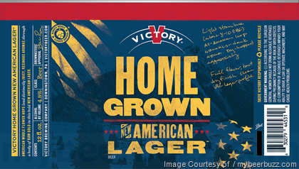 Victory Home Grown Lager 12oz can Victory Home Grown Lager 12oz can