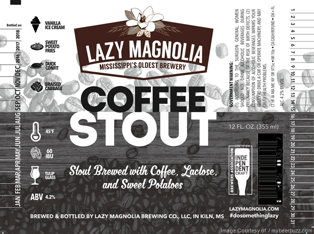 Lazy Magnolia Coffee Stout Lazy Magnolia Coffee Stout