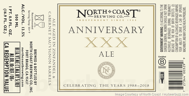 North Coast Adding Foggy Day IPA & Anniversary XXX Ale North Coast Adding Foggy Day IPA & Anniversary XXX Ale