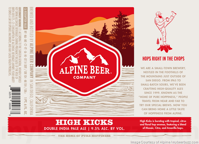 Alpine Beer Updating Pure Hoppiness, High Kicks, Duet, Bad Boy, Truck Trail & HFS Alpine Beer Updating Pure Hoppiness, High Kicks, Duet, Bad Boy, Truck Trail & HFS