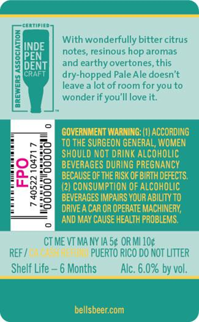 Bell’s Brewery Smitten Returning As Dry-Hopped Pale Ale Bell’s Brewery Smitten Returning As Dry-Hopped Pale Ale