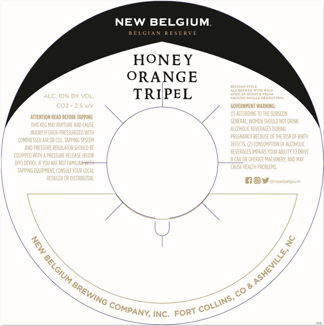 New Belgium - Sour Saison & Honey Orange Tripel New Belgium - Sour Saison & Honey Orange Tripel