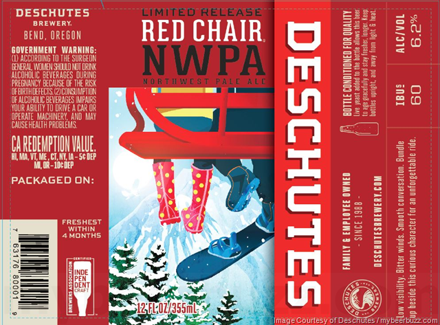 Deschutes Brewery Updating Red Chair Packaging Deschutes Brewery Updating Red Chair Packaging