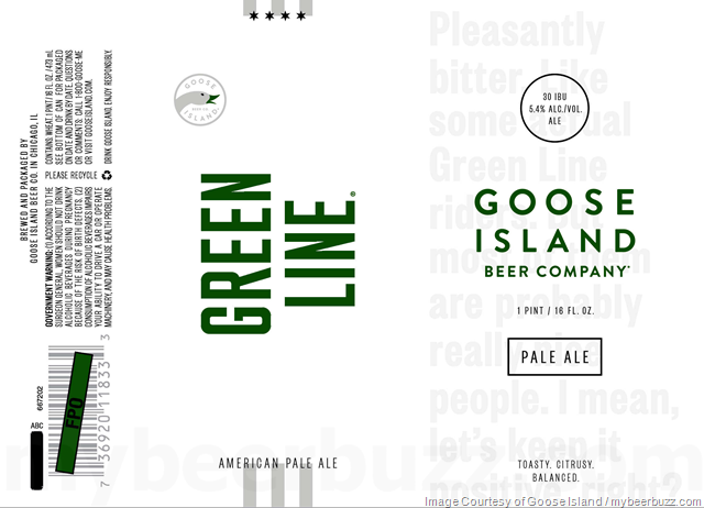Goose Island Old Man Grumpy & Green Line Goose Island Old Man Grumpy & Green Line
